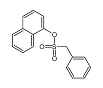 naphthalen-1-yl phenylmethanesulfonate Structure