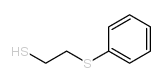 2-(Phenylthio) Ethanethiol Structure