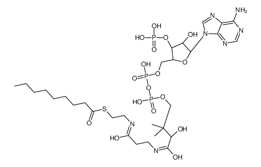 壬酰-辅酶A-d17结构式