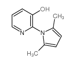 2-(2,5-二甲基-1H-吡咯-1-基)吡啶-3-醇结构式