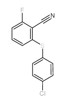 2-[(4-氯苯基)硫代]-6-氟苯甲腈图片