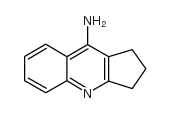 2,3-二氢-1H-环戊并[B]喹啉-9-胺结构式