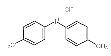 bis(4-methylphenyl)iodanium,chloride Structure