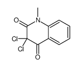 3,3-dichloro-1-methylquinoline-2,4-dione结构式