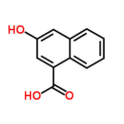 3-羟基-1-萘甲酸结构式