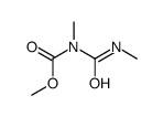 methyl N-methyl-N-(methylcarbamoyl)carbamate Structure