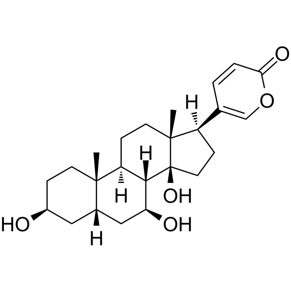 7beta-Hydroxybufalin Structure