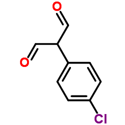 (4-Chlorophenyl)malonaldehyde Structure