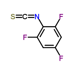 2,4,6-三氟苯基异硫氰酸酯结构式
