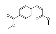 4-(3-甲氧基-3-氧代-1-丙烯)苯甲酸甲酯结构式