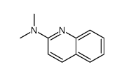 N,N-二甲基喹啉-2-胺结构式