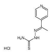 1-[4]pyridyl-ethanone thiosemicarbazone, hydrochloride结构式