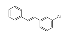 3-Chlorostilbene Structure