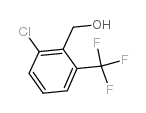 2-氯-3-(三氟甲基)苯甲醇结构式