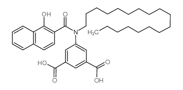 1-hydroxy-n-octadecyl-n-(3,5-dicarboxy-phenyl)-2-naphthamide picture