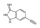 3-amino-1H-indazole-6-carbonitrile Structure
