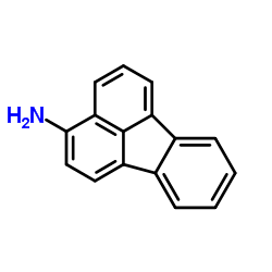 3-氨基荧蒽结构式