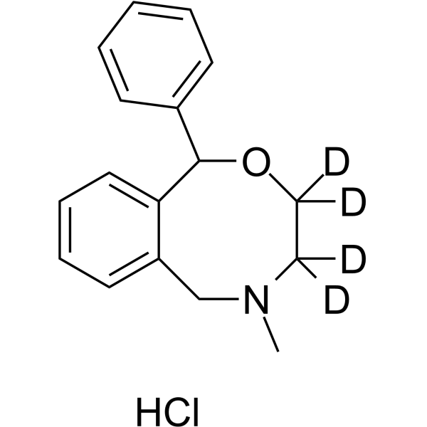 Nefopam-d4 hydrochloride Structure
