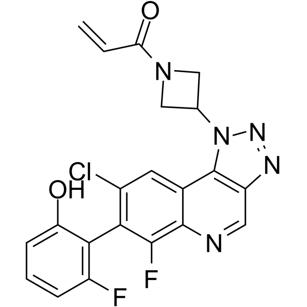 KRAS G12C inhibitor 53 Structure
