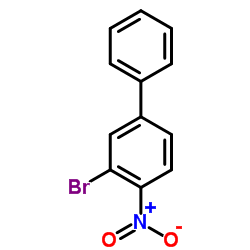 3-Bromo-4-nitrobiphenyl结构式