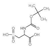 Boc-L-cysteic acid结构式