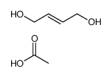 acetic acid,but-2-ene-1,4-diol结构式