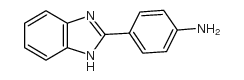 4-(1H-苯并咪唑-2-基)苯胺结构式