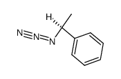 (S)-α-azidoethylbenzene Structure