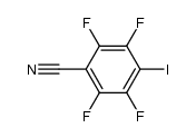 2,3,5,6-tetrafluoro-4-iodo-benzonitrile结构式