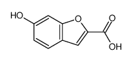 6-HYDROXYBENZOFURAN-2-CARBOXYLIC ACID Structure