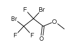 2,3-dibromo-2,3,3-trifluoro-propionic acid methyl ester结构式