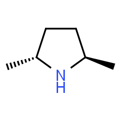 trans-2,5-Dimethylpyrrolidine structure