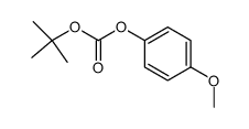 4-(tert-butoxycarbonyloxy)methoxybenzene结构式