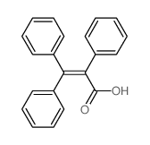 2,3,3-triphenylprop-2-enoic acid结构式
