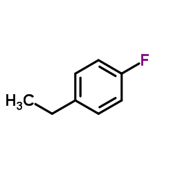 1-Ethyl-4-fluorobenzene Structure