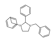 IMIDAZOLIDINE, 1,3-DIBENZYL-2-PHENYL-结构式