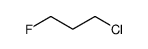 1-fluoro-3-chloropropane Structure