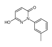 2-(3-methylphenyl)-1H-pyridazine-3,6-dione结构式