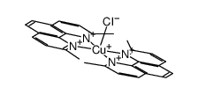 {Cu(2,9-dimethyl-1,10-phenanthroline)2}Cl Structure