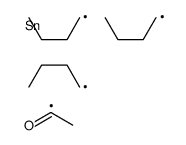 1-tributylstannylethanone结构式