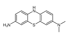 N,N-dimethyl-10H-phenothiazine-3,7-diamine Structure