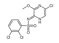 2,3-dichloro-N-(5-chloro-3-methoxypyrazin-2-yl)benzenesulfonamide Structure