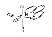 Re(1,10-phenanthroline)(CO)3Cl Structure