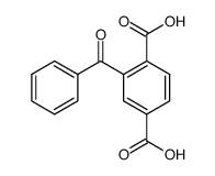 benzophenone-2,5-dicarboxylic acid结构式