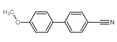 4-甲氧基-4'-氰基联苯结构式
