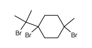 1,4,8-tribromo-p-menthane结构式