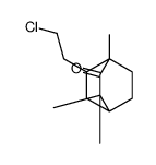 5-(2-chloroethyl)-2,2,4-trimethylbicyclo[2.2.2]octan-3-one Structure