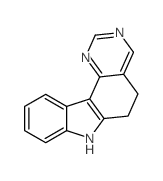 5H-Pyrimido[5,4-c]carbazole, 6,7-dihydro- Structure
