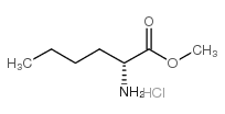 D-正亮氨酸甲酯盐酸盐结构式