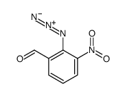 2-azido-3-nitrobenzaldehyde Structure